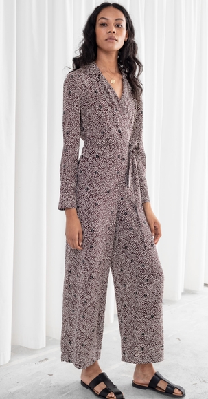 NEW- &Other stories Wrap Jumpsuit - Picture 1 of 9